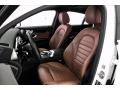 2017 Mercedes-Benz GLC Saddle Brown/Black Interior Front Seat Photo