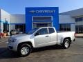 Silver Ice Metallic 2016 Chevrolet Colorado WT Extended Cab 4x4