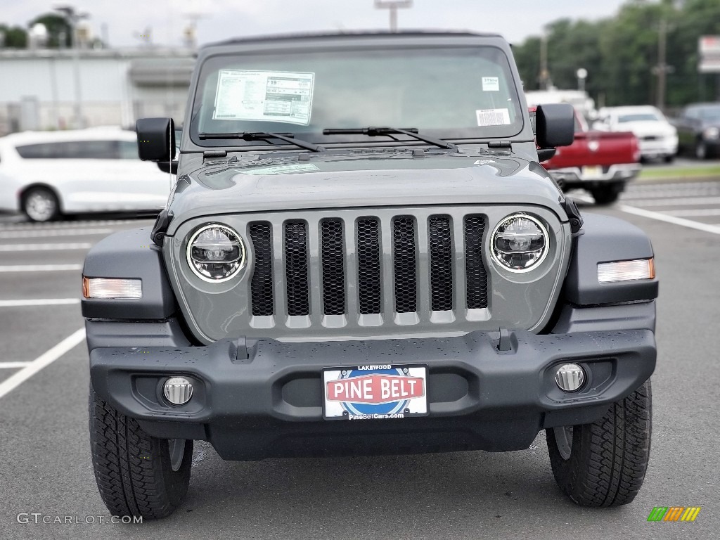 2020 Wrangler Unlimited Sport 4x4 - Sting-Gray / Black photo #2