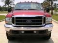 2003 Toreador Red Metallic Ford F250 Super Duty Lariat Crew Cab 4x4  photo #8