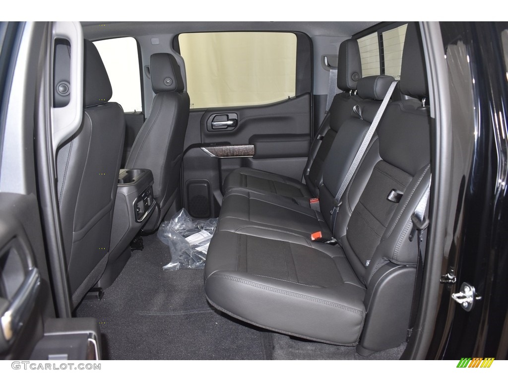 Jet Black Interior 2020 GMC Sierra 1500 Denali Crew Cab 4WD Photo #139220832