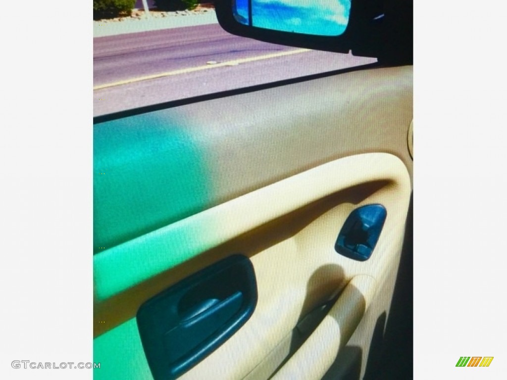 1995 BMW 3 Series 325i Convertible Beige Door Panel Photo #139221609
