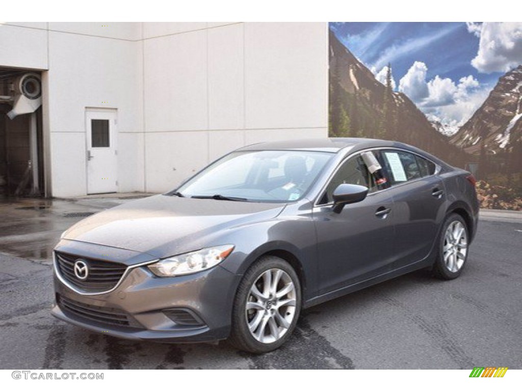 Meteor Gray Mica 2015 Mazda Mazda6 Touring Exterior Photo #139222356