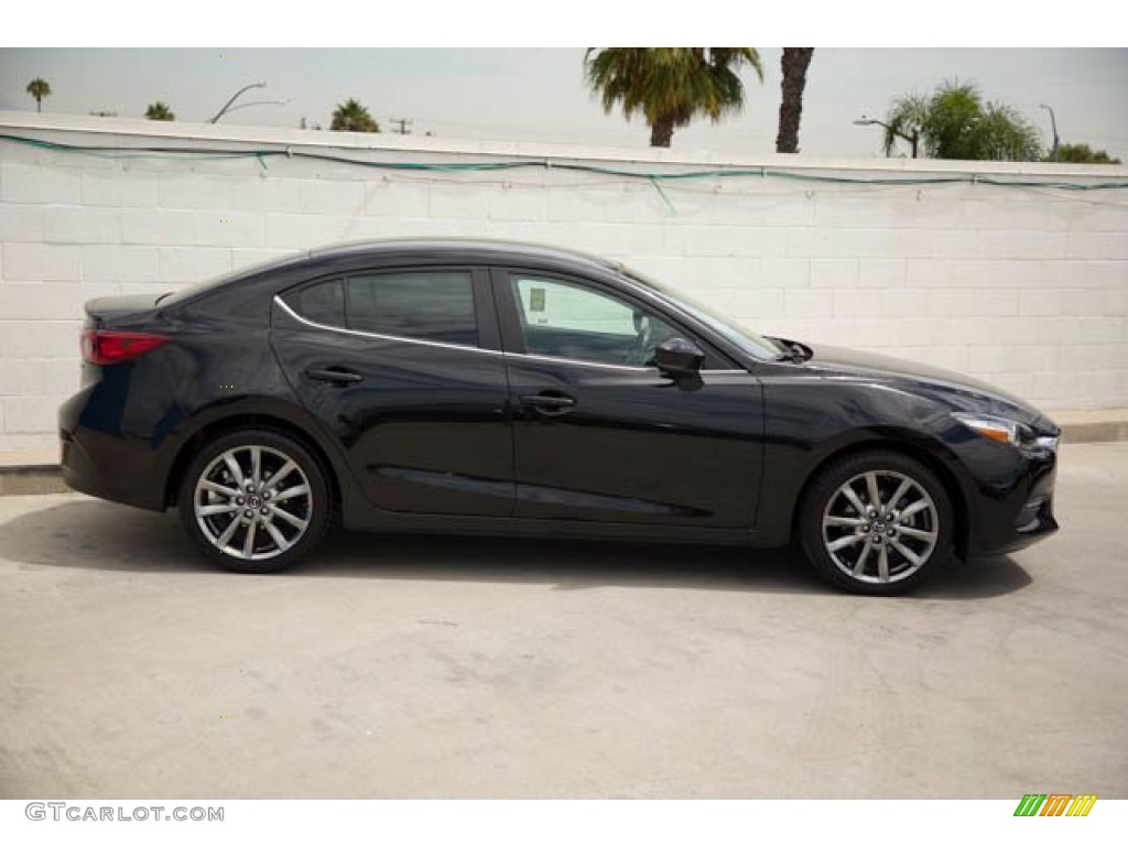 Jet Black Mica 2018 Mazda MAZDA3 Touring 4 Door Exterior Photo #139223355