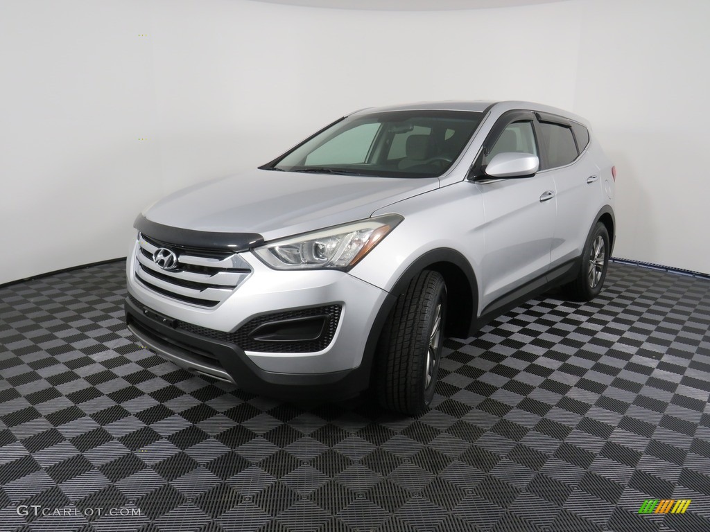 2013 Santa Fe Sport AWD - Moonstone Silver / Gray photo #7