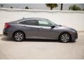 Sonic Gray Pearl 2017 Honda Civic EX Sedan Exterior