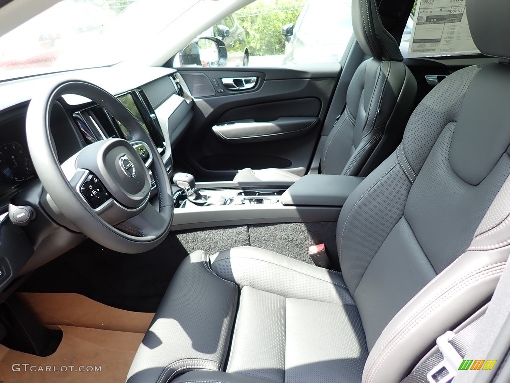 Charcoal Interior 2021 Volvo XC60 T6 AWD Inscription Photo #139225788