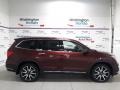 2021 Deep Scarlet Pearl Honda Pilot Elite AWD  photo #1