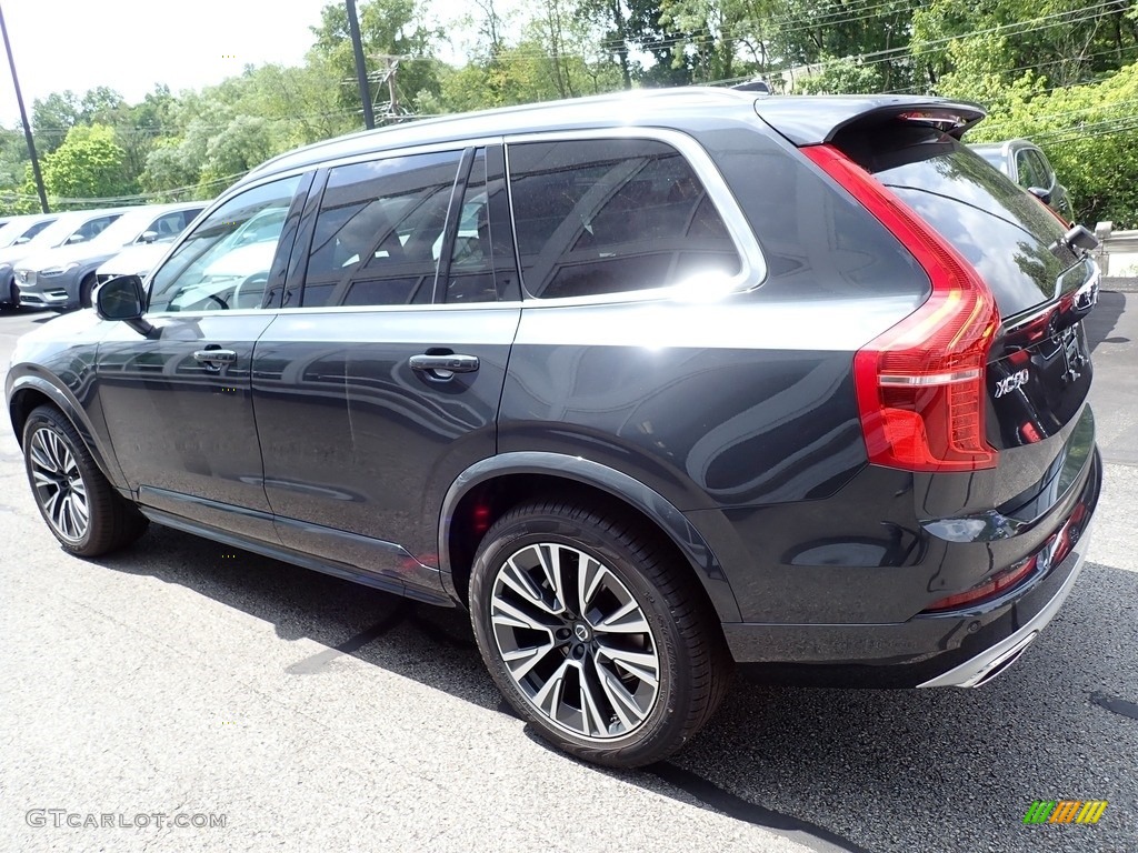 2021 XC90 T6 AWD Momentum - Savile Gray Metallic / Maroon Brown/Charcoal photo #4