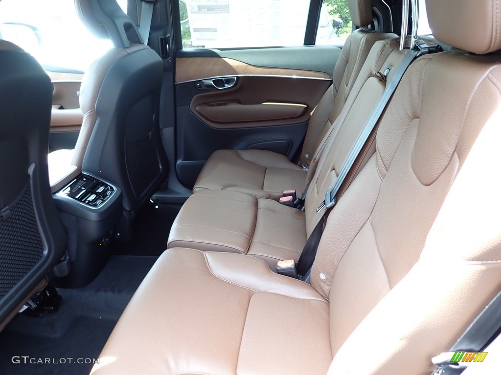 2021 XC90 T6 AWD Momentum - Savile Gray Metallic / Maroon Brown/Charcoal photo #8