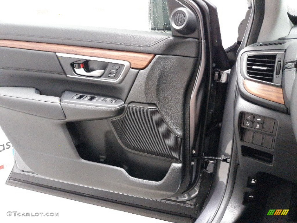 2020 CR-V Touring AWD - Modern Steel Metallic / Black photo #8