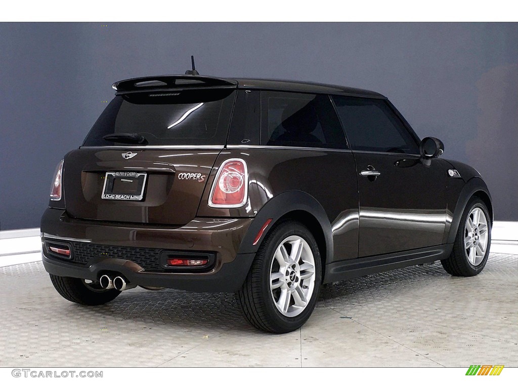 2012 Cooper S Hardtop - Hot Chocolate Metallic / Carbon Black photo #13