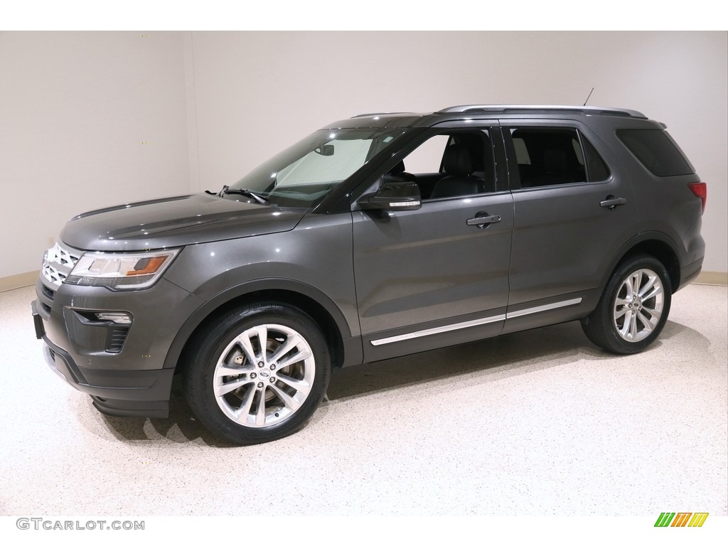 2018 Explorer XLT 4WD - Magnetic Metallic / Ebony Black photo #3