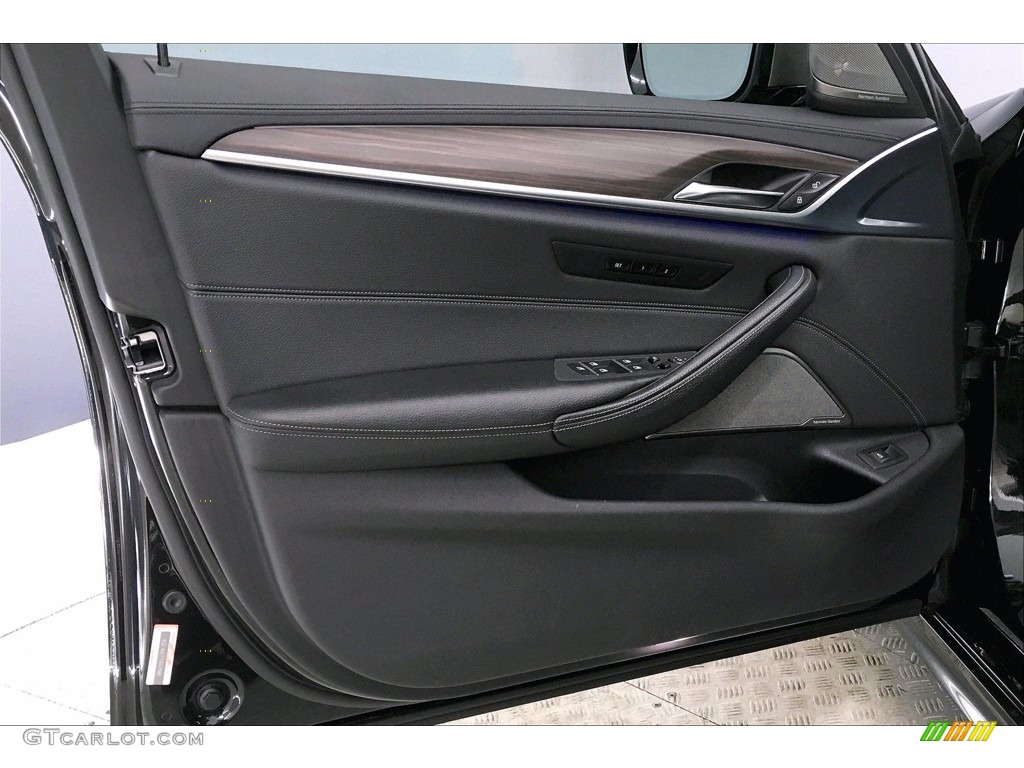 2018 5 Series M550i xDrive Sedan - Black Sapphire Metallic / Black photo #23
