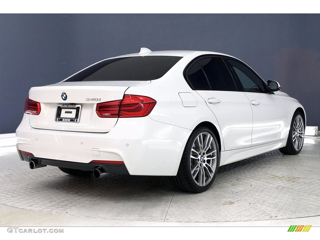 2017 3 Series 340i Sedan - Alpine White / Black photo #13