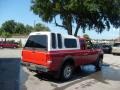 2000 Bright Red Ford Ranger XLT SuperCab 4x4  photo #3