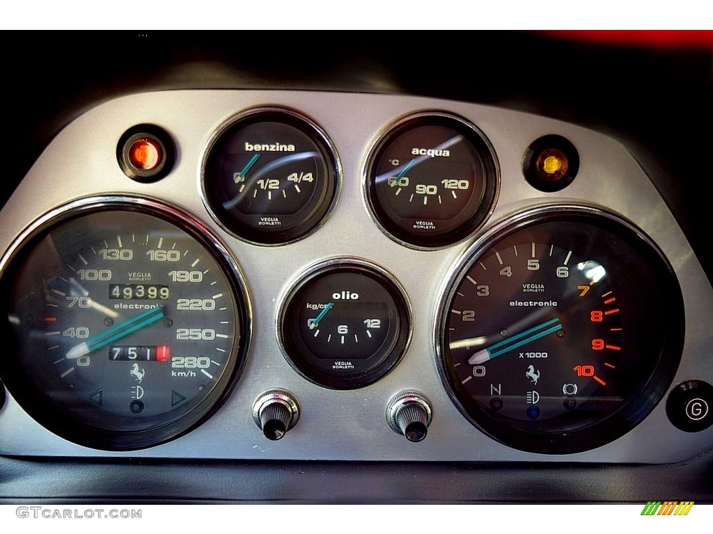 1977 Ferrari 308 GTB Coupe Gauges Photos