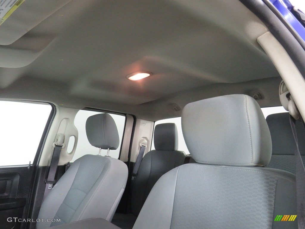 2014 1500 Express Quad Cab 4x4 - Blue Streak Pearl Coat / Black/Diesel Gray photo #39