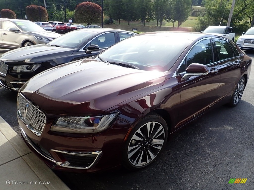 Burgundy Velvet Metallic 2018 Lincoln MKZ Reserve AWD Exterior Photo #139229348