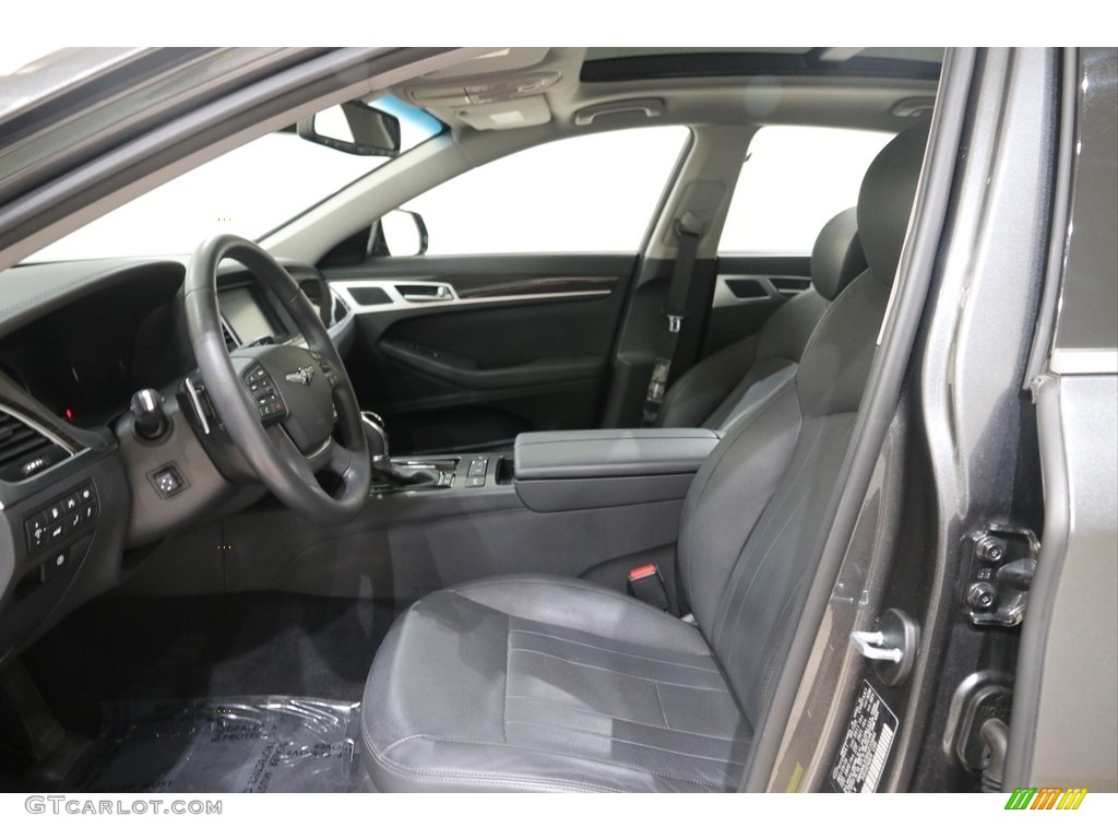 2017 Genesis G80 AWD - Himalayan Gray / Black Monotone photo #5