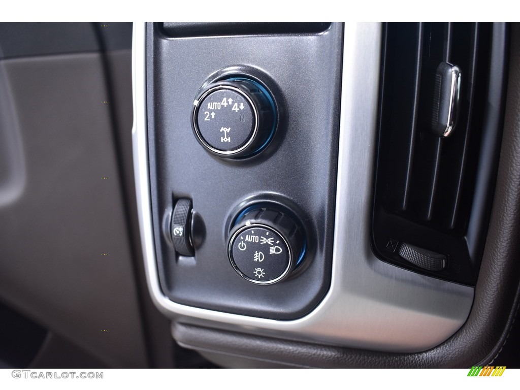 2017 Sierra 1500 SLT Double Cab 4WD - Pepperdust Metallic / Jet Black photo #11