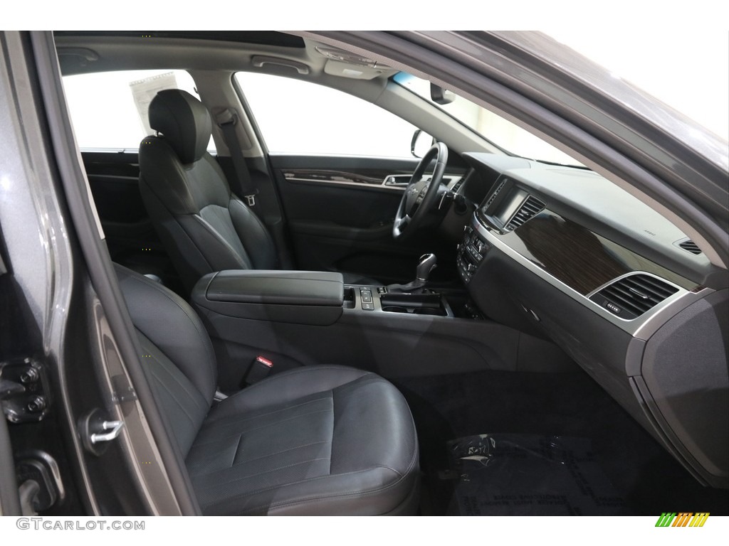 2017 Genesis G80 AWD - Himalayan Gray / Black Monotone photo #15