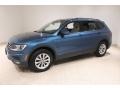 Silk Blue Metallic 2018 Volkswagen Tiguan S Exterior