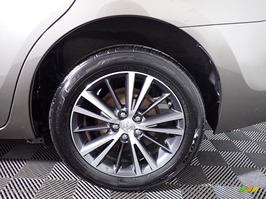2017 Corolla LE - Falcon Gray Metallic / Black photo #39