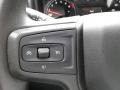 Jet Black 2020 Chevrolet Silverado 1500 Custom Double Cab Steering Wheel