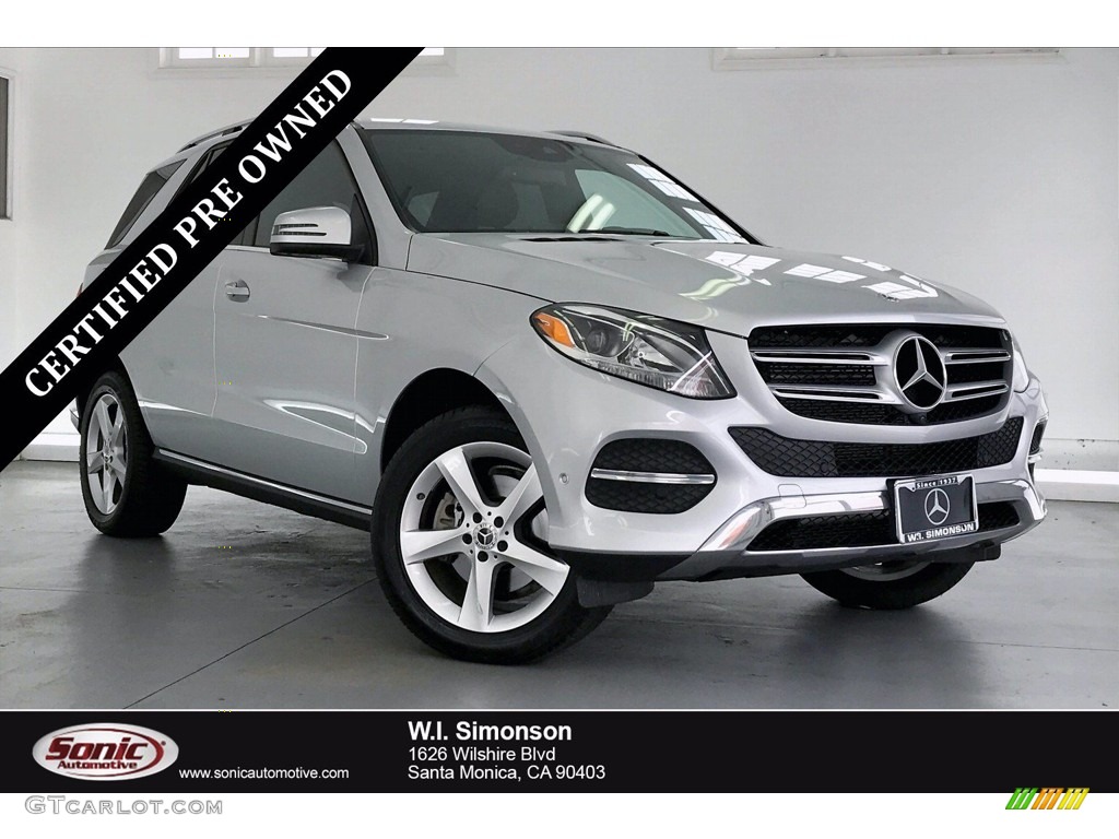 2018 GLE 350 - Iridium Silver Metallic / Black photo #1