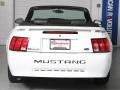 2003 Oxford White Ford Mustang V6 Convertible  photo #6