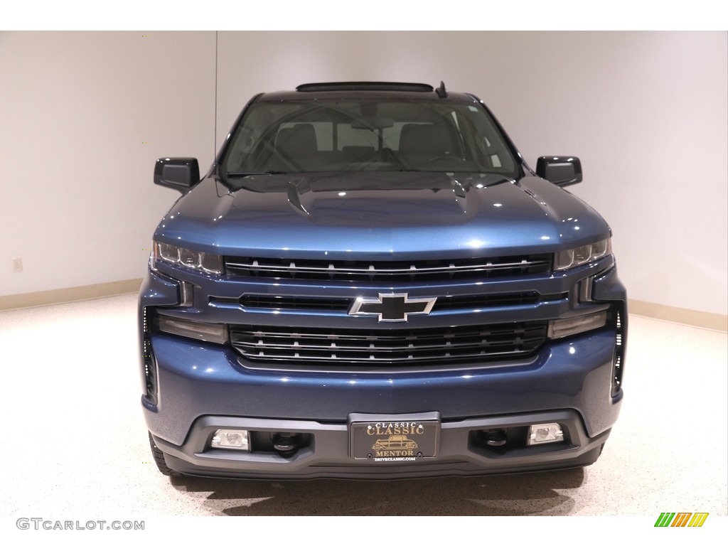 2019 Silverado 1500 RST Crew Cab 4WD - Northsky Blue Metallic / Jet Black photo #2