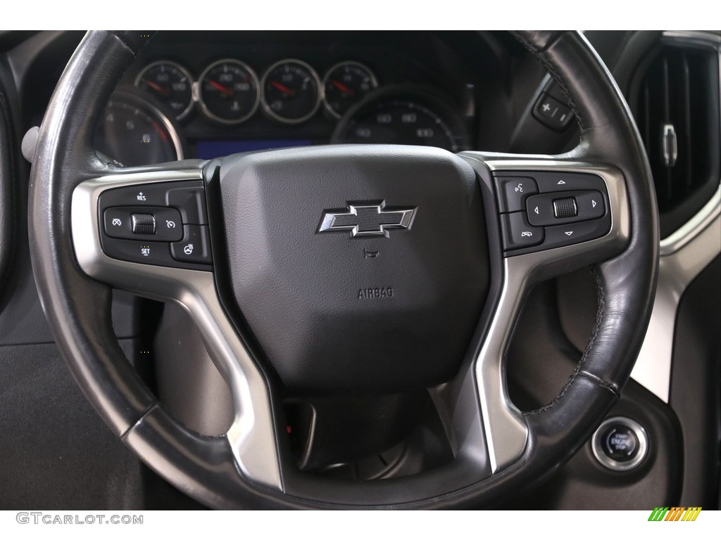 2019 Silverado 1500 RST Crew Cab 4WD - Northsky Blue Metallic / Jet Black photo #8