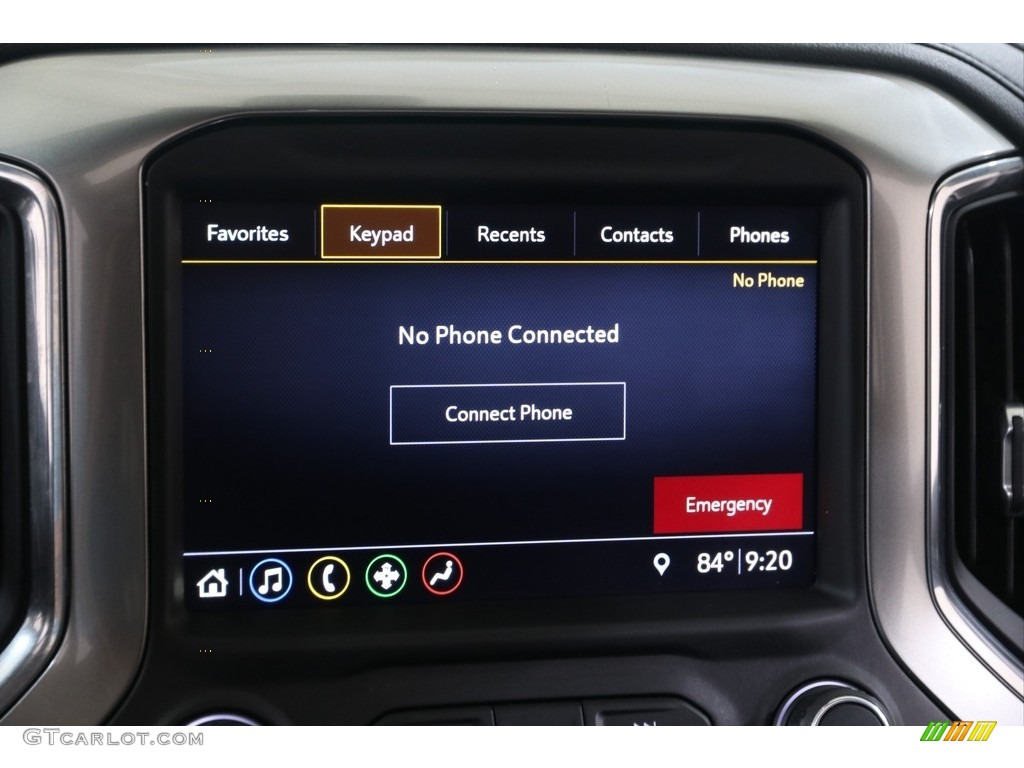 2019 Silverado 1500 RST Crew Cab 4WD - Northsky Blue Metallic / Jet Black photo #14
