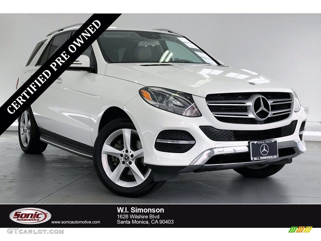 Polar White Mercedes-Benz GLE