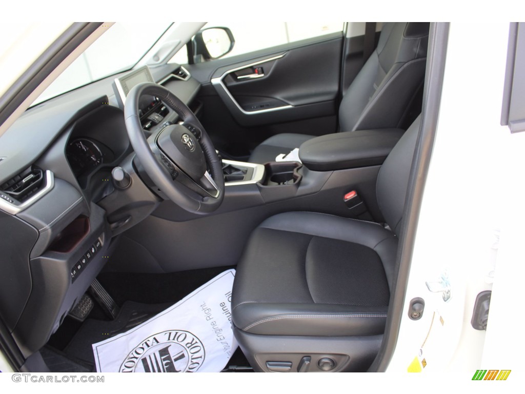 2019 RAV4 Limited - Blizzard White Pearl / Black photo #10