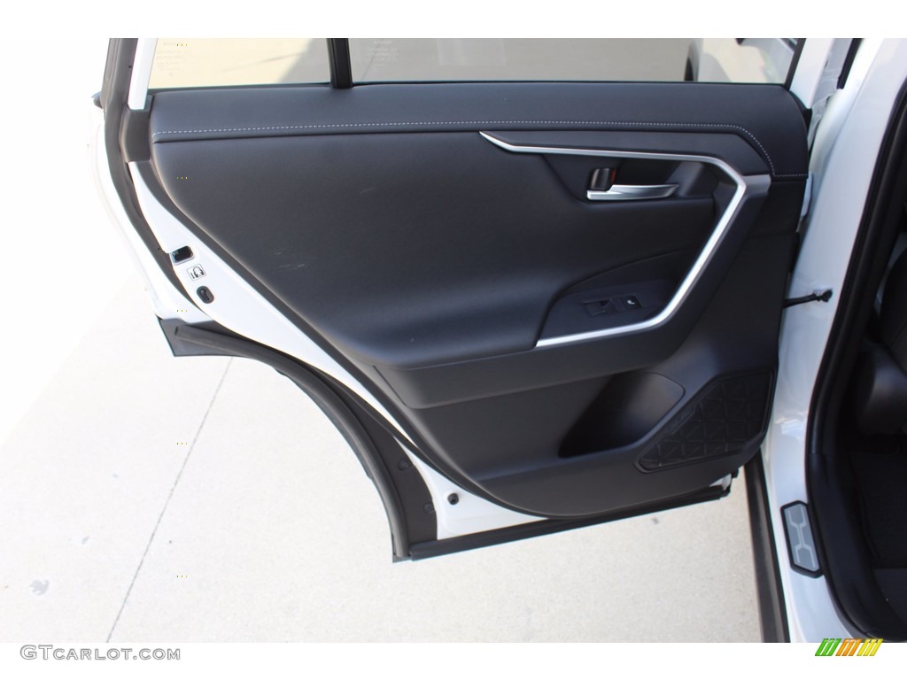 2019 RAV4 Limited - Blizzard White Pearl / Black photo #19