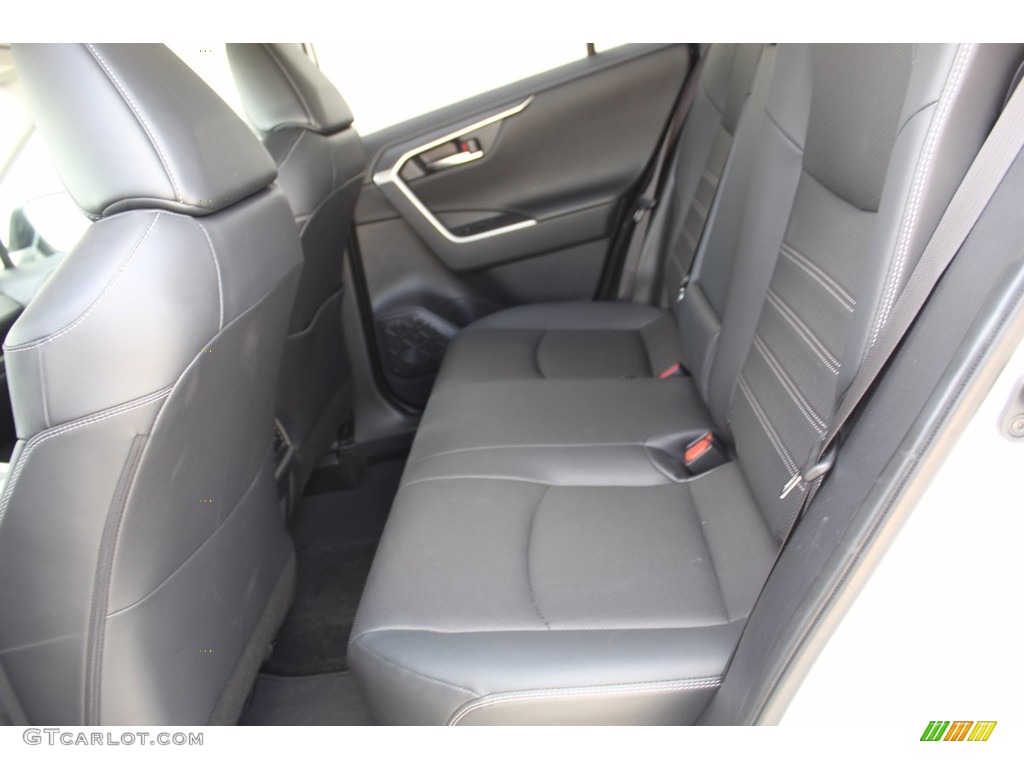 2019 RAV4 Limited - Blizzard White Pearl / Black photo #20