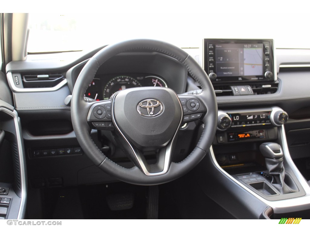 2019 RAV4 Limited - Blizzard White Pearl / Black photo #22