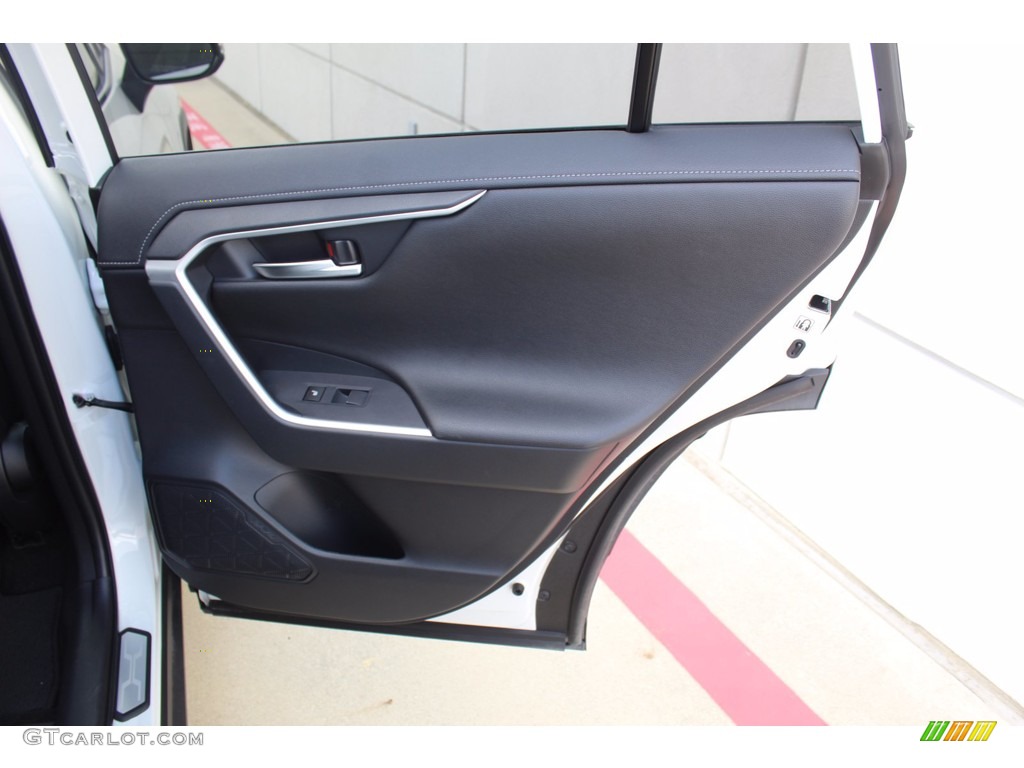 2019 RAV4 Limited - Blizzard White Pearl / Black photo #25