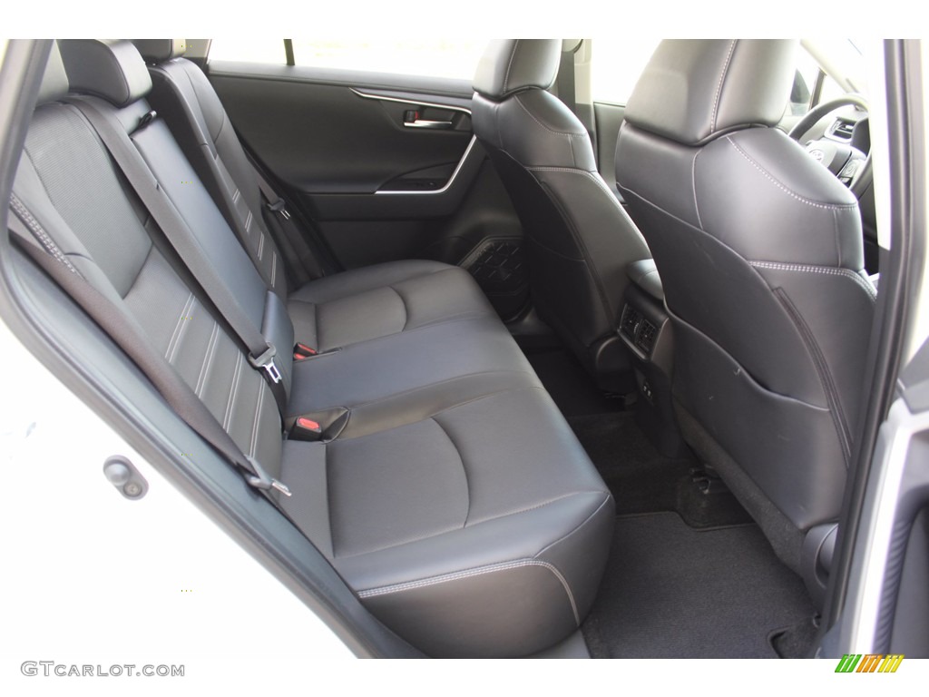 2019 RAV4 Limited - Blizzard White Pearl / Black photo #26