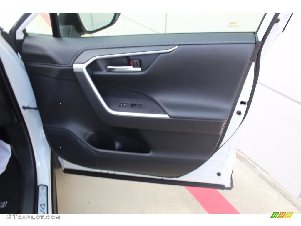 2019 RAV4 Limited - Blizzard White Pearl / Black photo #27