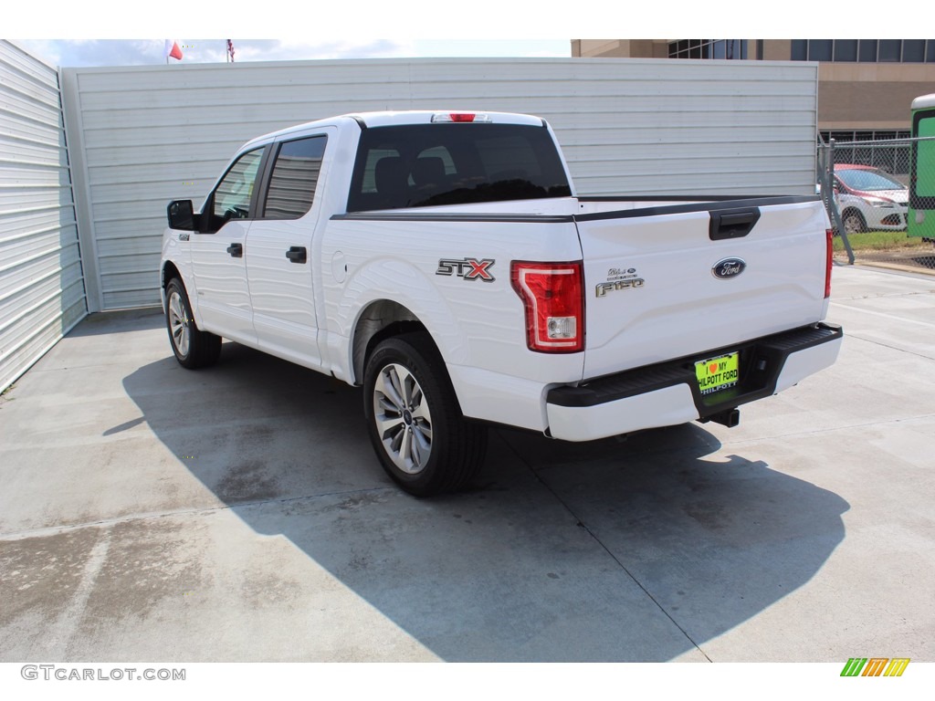 2017 F150 XL SuperCrew - Oxford White / Black photo #8