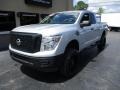 2017 Brilliant Silver Nissan TITAN XD S Crew Cab 4x4  photo #2