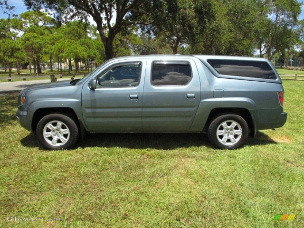 2007 Ridgeline RTL - Steel Blue Metallic / Gray photo #11