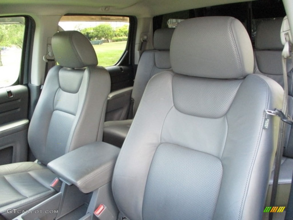 2007 Ridgeline RTL - Steel Blue Metallic / Gray photo #30