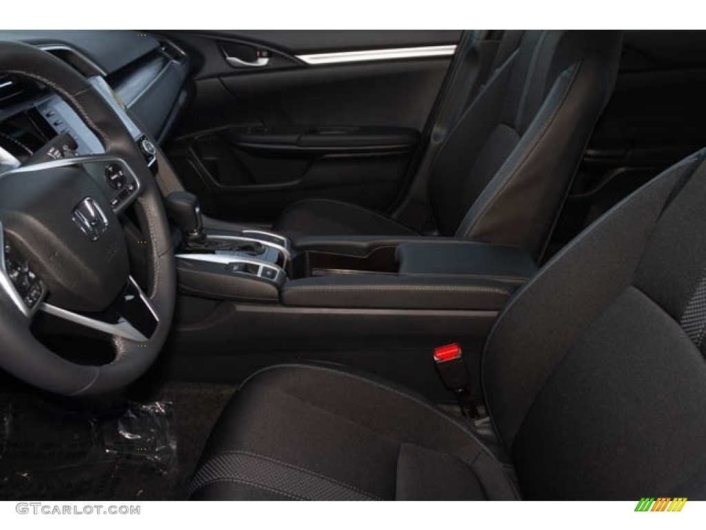 2020 Civic Sport Sedan - Crystal Black Pearl / Black photo #16