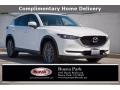 Crystal White Pearl 2017 Mazda CX-5 Sport