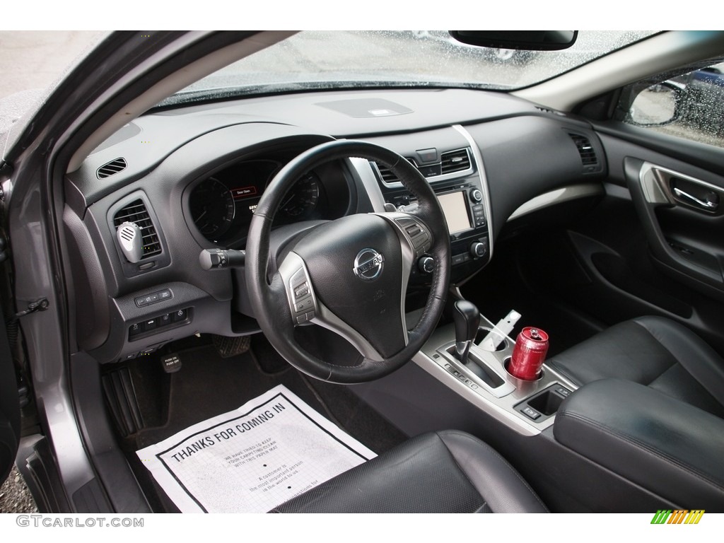 2015 Nissan Altima 3.5 SL Charcoal Dashboard Photo #139244526