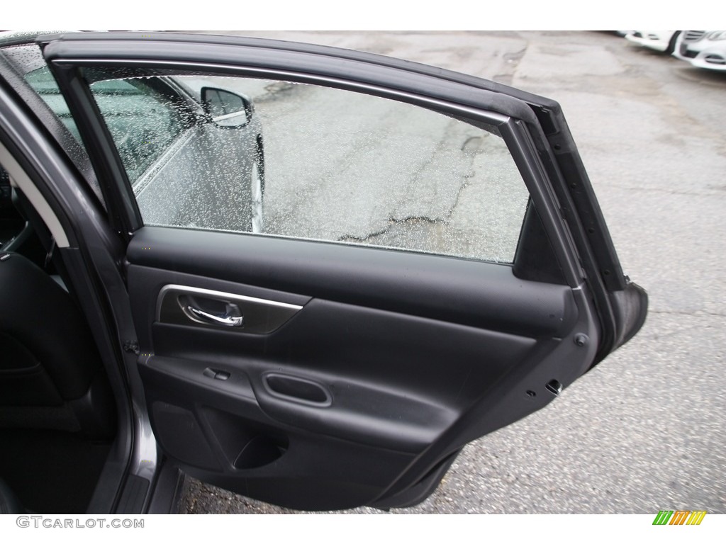 2015 Nissan Altima 3.5 SL Charcoal Door Panel Photo #139244631